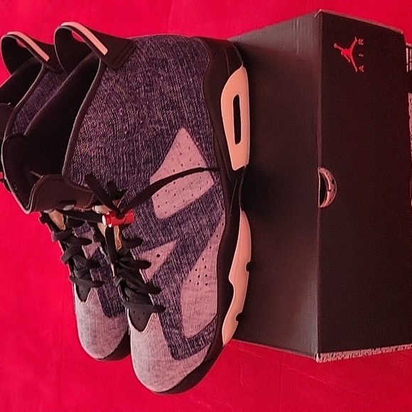 Men's Jordan Retro 6's Denim - Picture 1 of 7